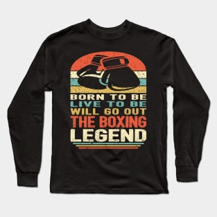 The Boxing Legend Long Sleeve T-Shirt